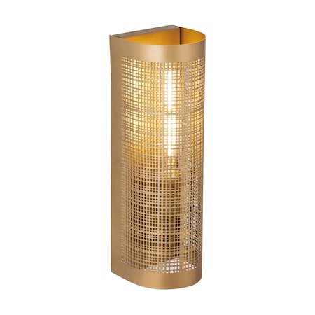 Maxim Lighting Hatcher 1-Light Wall Sconce, Gold 31220GLD